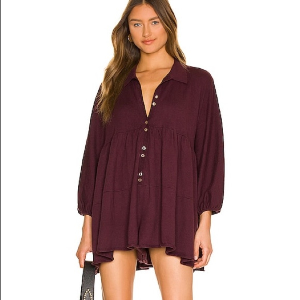 Free People Easy Kinda Love Sweater Romper